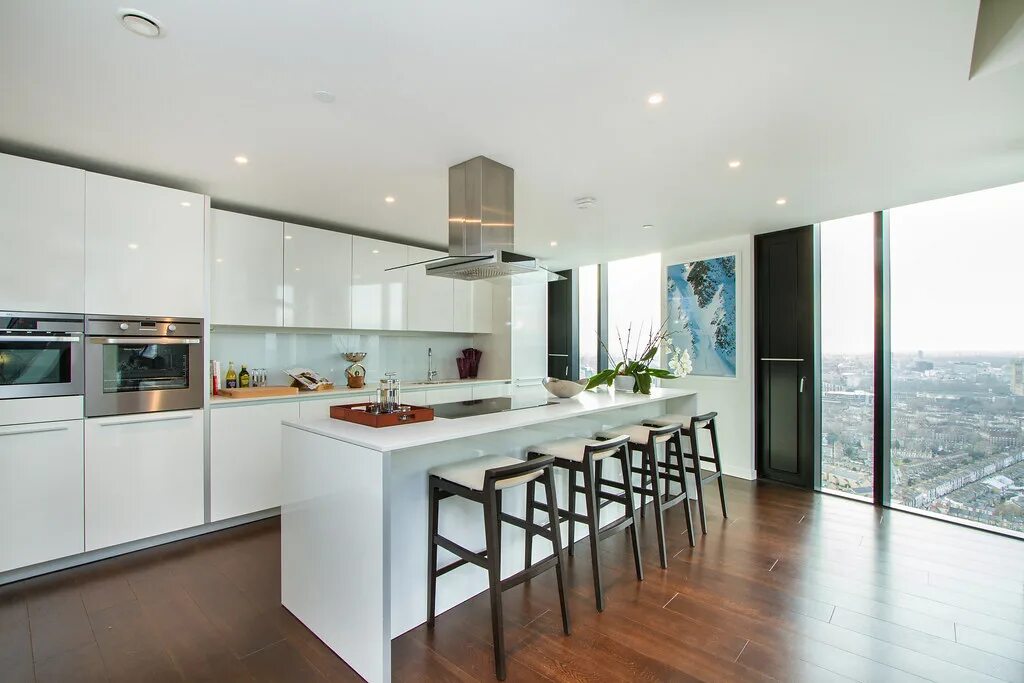 Кухня с витражными окнами фото Kitchen chris snook Flickr