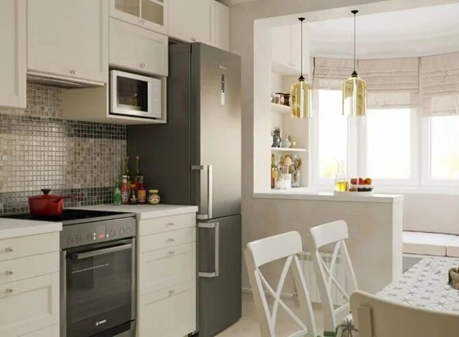 Кухня с выходом на балкон дизайн фото Недорогая угловая кухня 8 кв. м с выходом на балкон на заказ в Ульяновске (18 фо