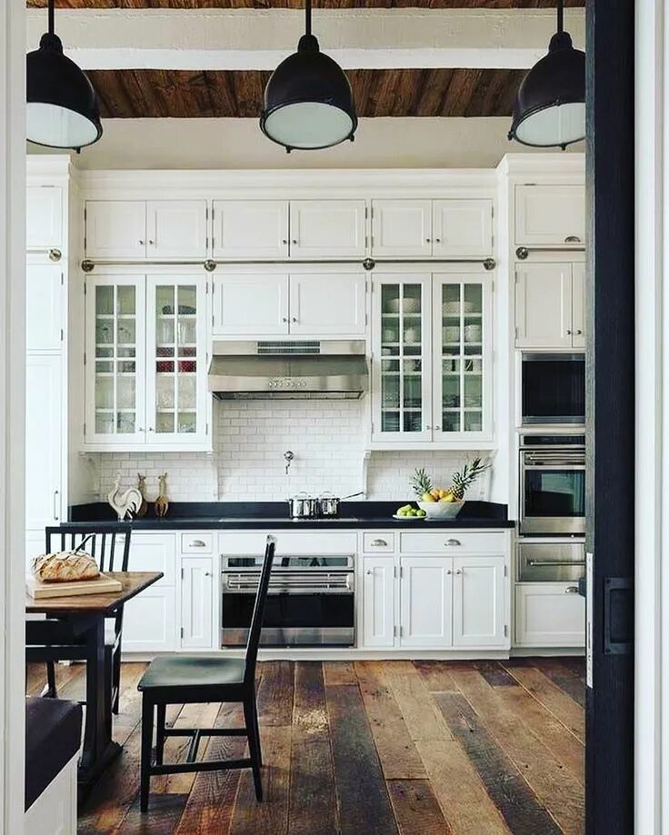 Кухня с высоким потолком фото INMYROOM ❤ интерьеры и мебель (@inmyroom.ru) * Фото и видео в Instagram Farmhous