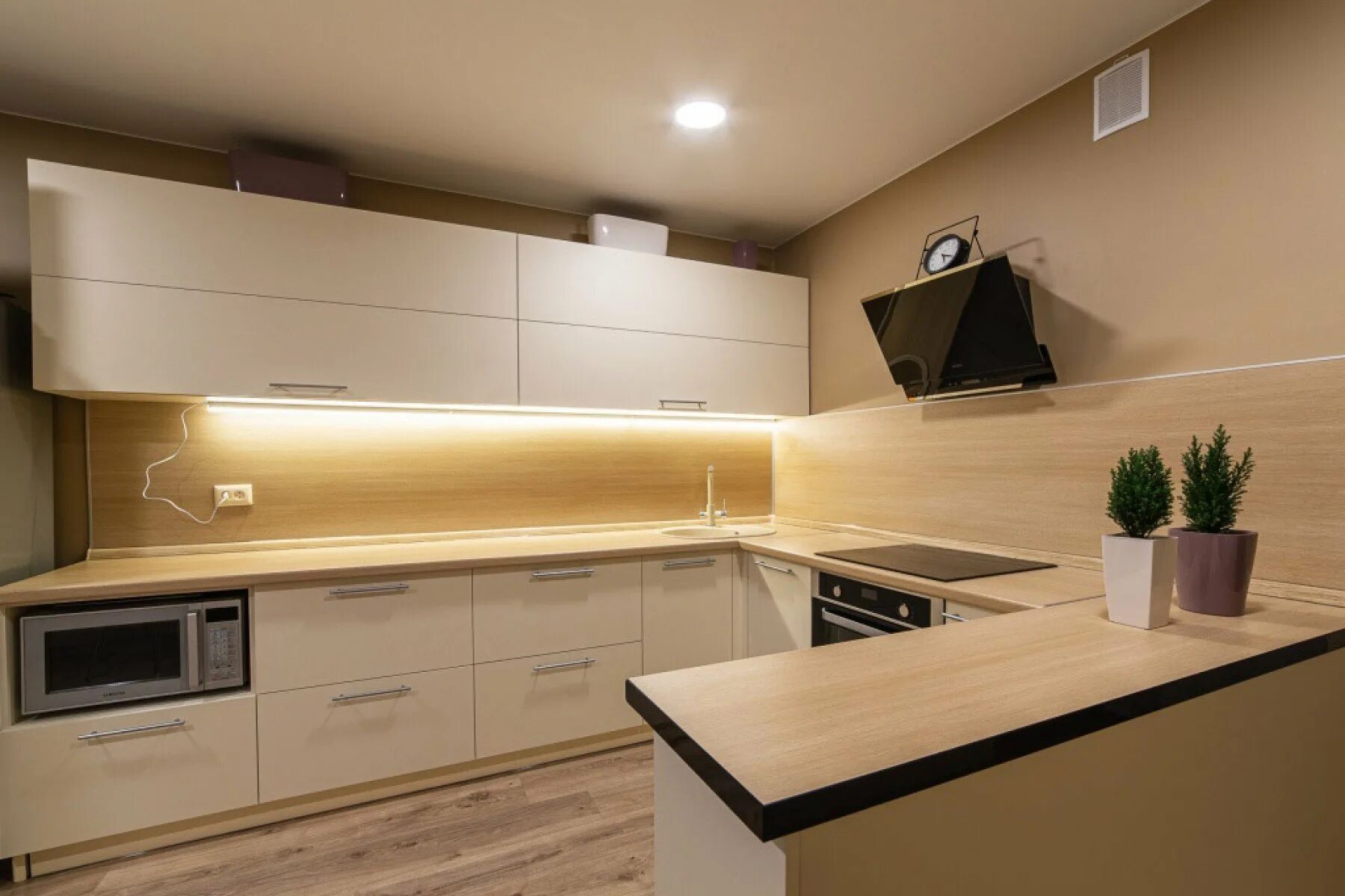 Кухня сахара крем агт фото Матовый мдф для кухни 88 фото