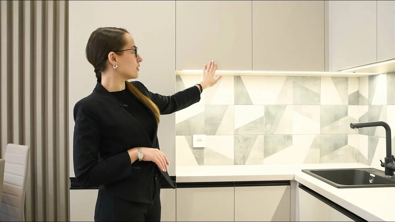 Кухня сахара крем агт фото Обзор проекта с дизайнером PRIMEBELI! Кухня в ЖК Минск Мир! Project 137 - YouTub
