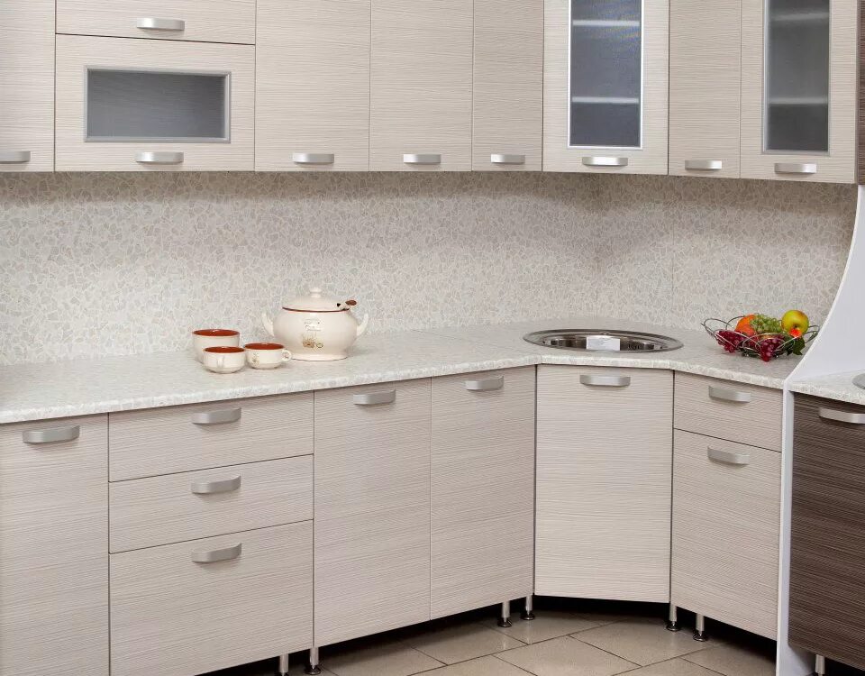 Кухня сахара крем фото Фасады AGT 675 "Матрикс жемчужный" на кухню купить в Ижевске