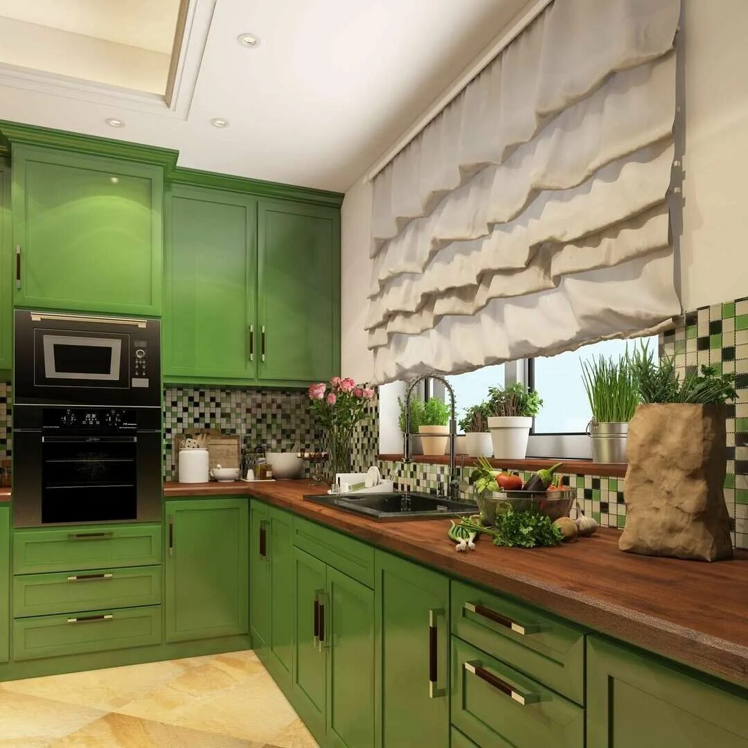 Кухня салатового цвета в интерьере фото дизайн Pin on Kitchen House design, Kitchen, Kitchen cabinets