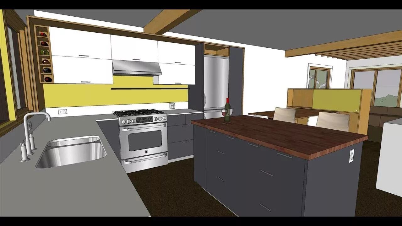 Кухня сделать дизайн онлайн бесплатно #КАК СПРОЕКТИРОВАТЬ КУХНЮ В СКЕТЧАПЕ НОВЫЕ ФИШКИ - YouTube
