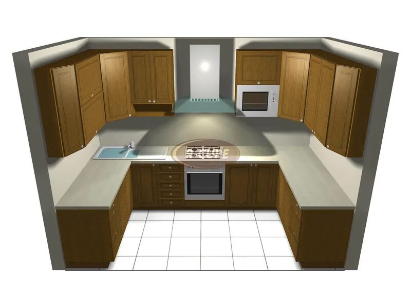 Кухня сделать дизайн онлайн бесплатно П-образные кухни на заказ купить в Москве