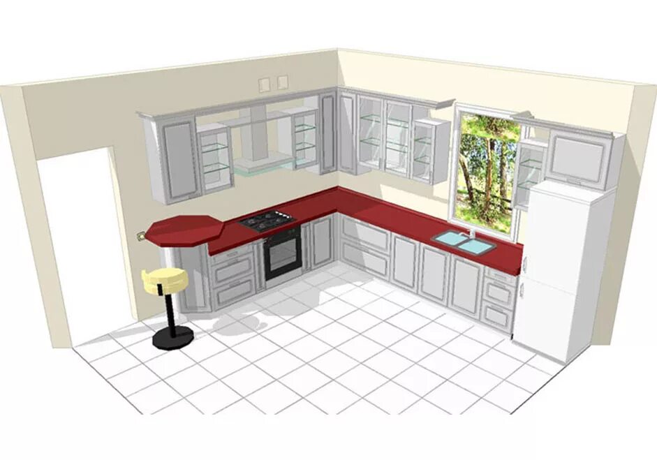Кухня сделать дизайн онлайн бесплатно Конструктор кухни онлайн: расчет кухни в 3D конструкторе бесплатно