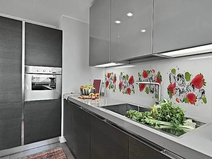 Кухня серая панель фото Pin by Bodrum thre D store on 3D MUTFAK TEZGAHI ARASI ÜRETİM VE MONTAJ MERKEZİ i