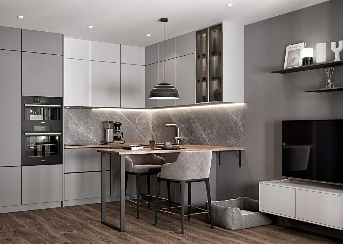 Кухня серо белая дизайн фото в квартире Серый цвет в дизайне интерьера: почему он популярен REMPLANNER СТУДИЯ ДИЗАЙНА ПЛ