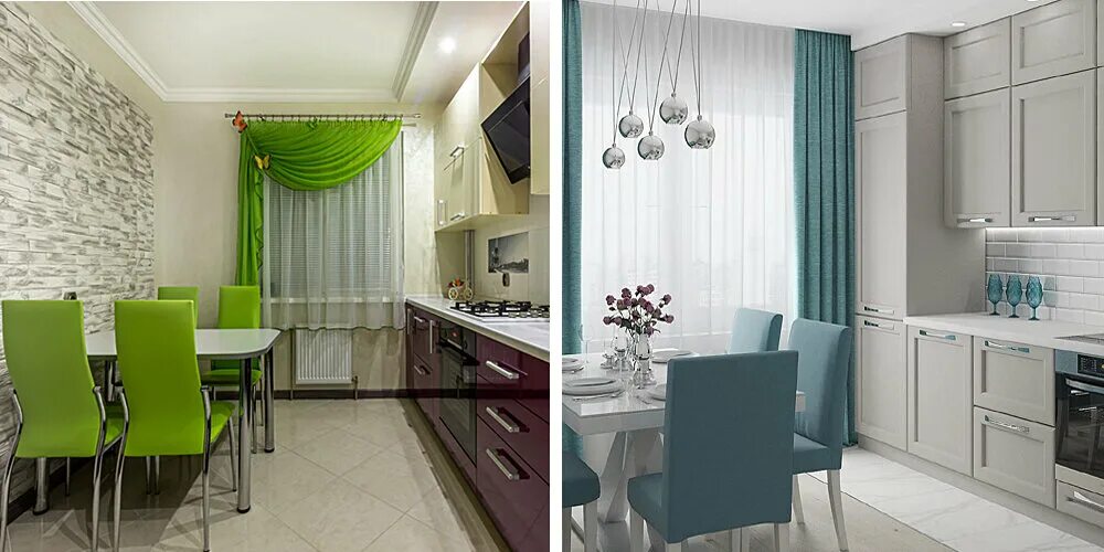 Кухня серые шторы дизайн фото Шторы в интерьере кухни: подо что их надо подбирать и с чем сочетать, чтобы полу