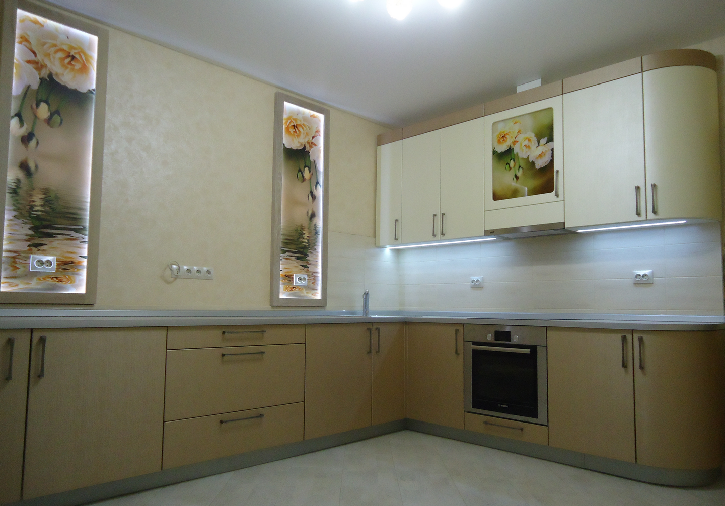 Кухня шампань в интерьере Кухня в цвете "Шампань" - Красиво ли это?