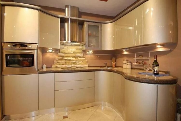 Кухня шампань в интерьере Кухни цвета шампань (41 фото): кухонный гарнитур в стиле техно и других, комбина