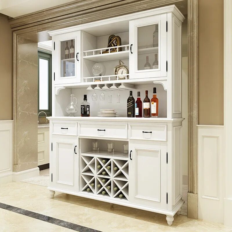 Кухня шкаф для посуды фото Amerikaanse Moderne Stijl Woonkamer Meubels Drie Laden Drie Deuren Dressoir Mass