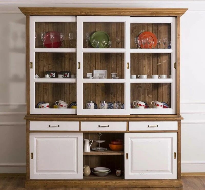 Кухня шкаф для посуды фото Adaugă Pin pe Mobilier lemn masiv / Solidwood furniture