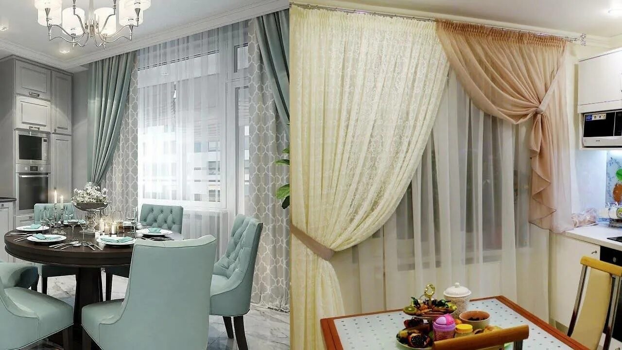Кухня шторы фото в квартире Новинки штор (27 фото) для кухни в 2020 - современные идеи и тенденции