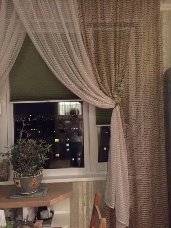 Кухня шторы сетка фото Шторы для кухни OLIVA в интернет-магазине Ярмарка Мастеров по цене 17800 ₽ - 33U