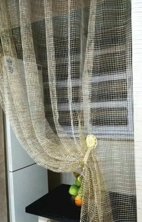 Кухня шторы сетка фото Штора-сетка - купить в Славянске-на-Кубани, цена 1 100 руб., продано 4 января 20