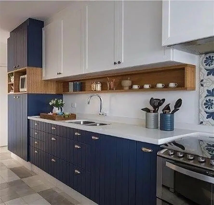 Кухня синяя с деревом фото 62 Ideen Bauernhaus-Stil Wand-Dekor-joanna gaines Leerzeichen #Bauernhaus #Wand 