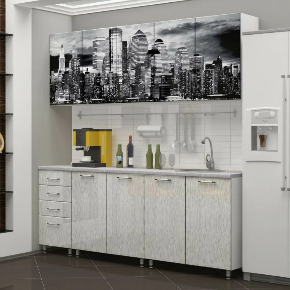 Кухня сити хофф фото Кухонный гарнитур мебель сити - 94 фото