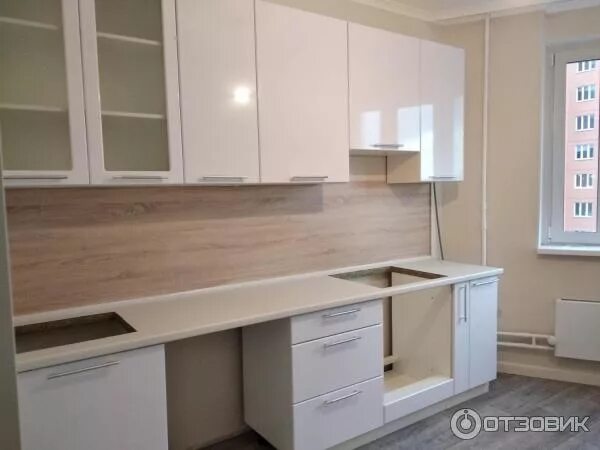 Кухня сити хофф фото Отзыв о Кухонный гарнитур Hoff Ректа Отзыв о моей белой красавице)))