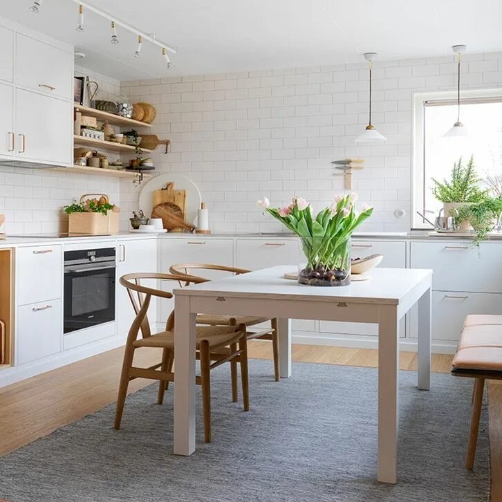 Кухня сканди стиль фото Köksinspiration - Trendenser och Mija Kinning samarbetar med Ballingslöv Decorac