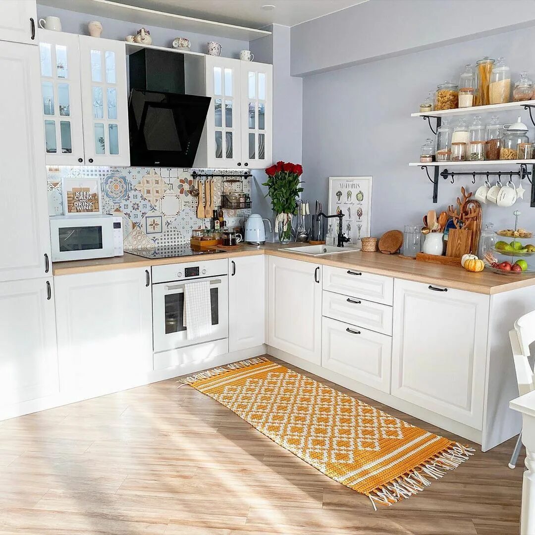 Кухня сканди стиль фото Clean and White Kitchen Inspiration