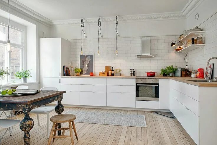 Кухня сканди стиль фото 15 Moderne Scandinavische keukens - Makeover.nl Scandinavian kitchen design, Kit