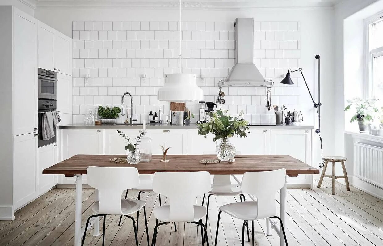 Кухня скандинавский стиль в интерьере белая 10 вопросов и ответов для тех, кто хочет установить белую кухню - INMYROOM
