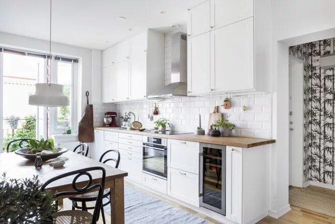 Кухня скандинавский стиль в интерьере белая Pin en For the Home - scandinavian interiors