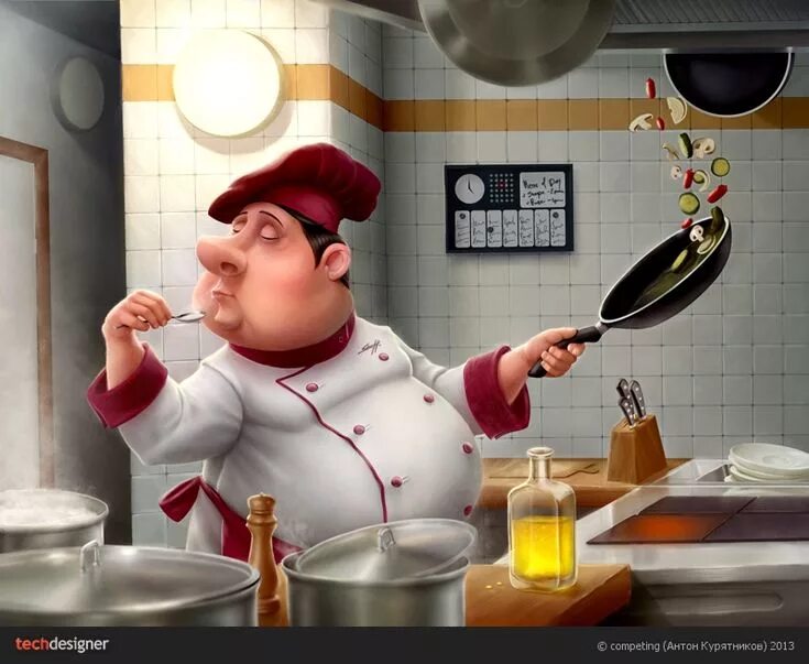 Кухня смешные фото Сhief (Блоги Техдизайнер.ру - блог о дизайне: competing) Cooking photography, Ch