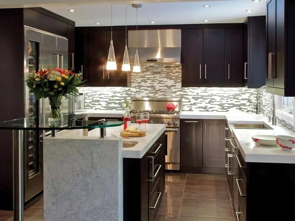 Кухня смотреть интерьер 55+ Average Cost Of A Small Kitchen Remodel - Modern Interior Paint Colors Check