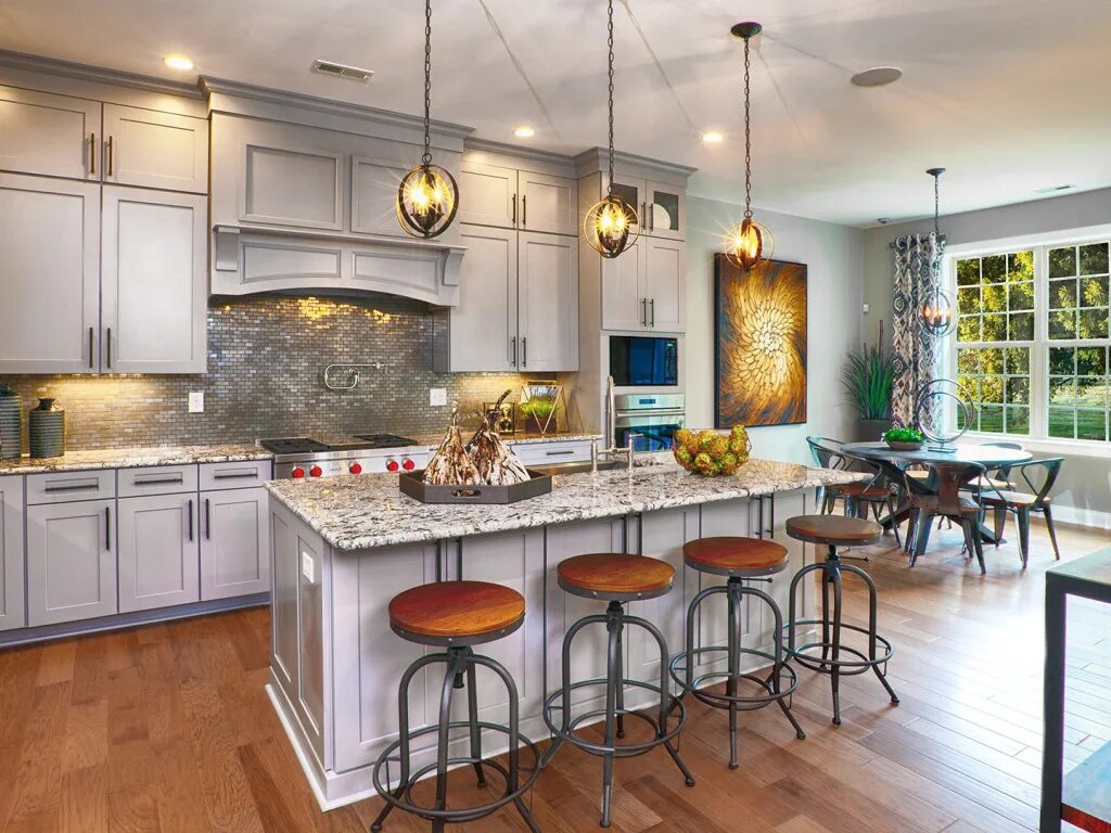 Кухня смотреть интерьер Скачать обои дизайн, стиль, интерьер, кухня, столовая, раздел интерьер в разреше