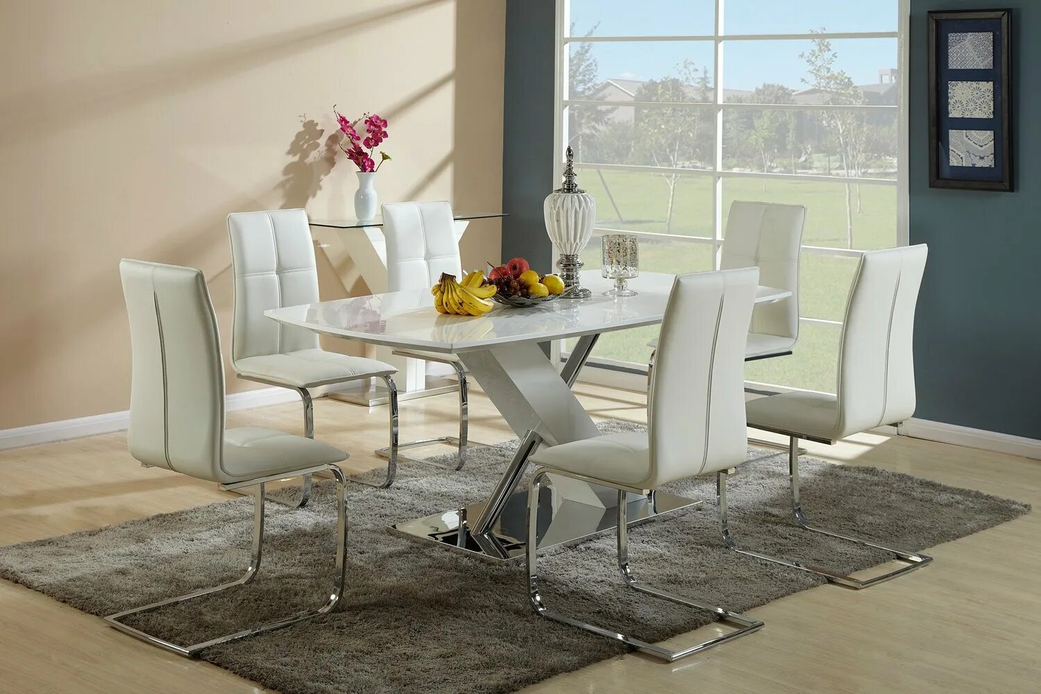 Кухня со стульями интерьер Стул Hoff Lena, белый - купить в Москве, цены на Мегамаркет 100024916213