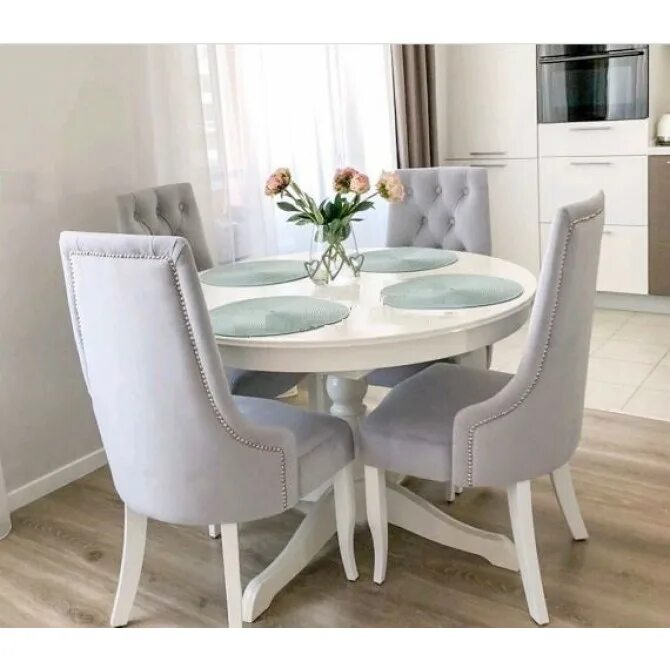 Кухня со стульями интерьер Стул Версус в каретной стяжке