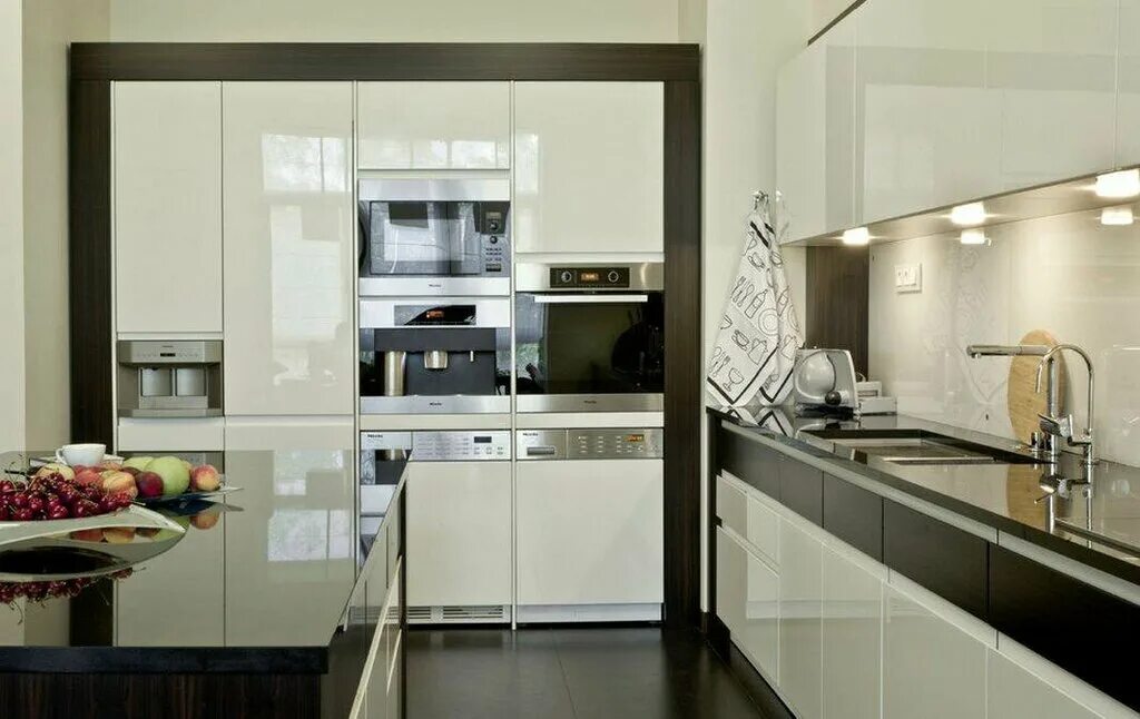 Кухня со встраиваемой техникой фото Permanently closed: Эко Видное мебель, kitchen furniture, Moscow Region, Leninsk