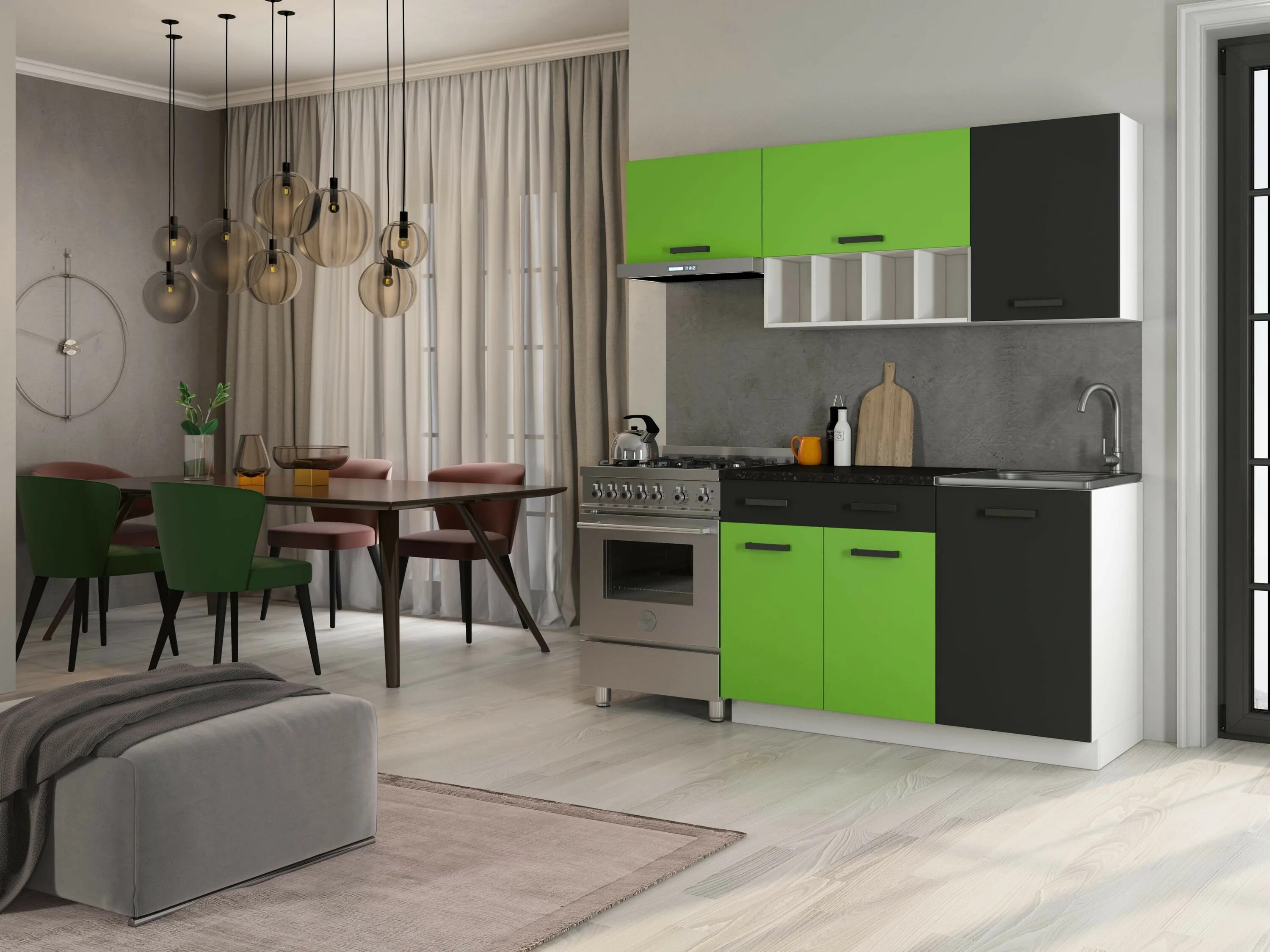 Кухня софия фото в интерьере Кухня "София Mini mix" 1900 по цене 14445 ₽ купить в Томске