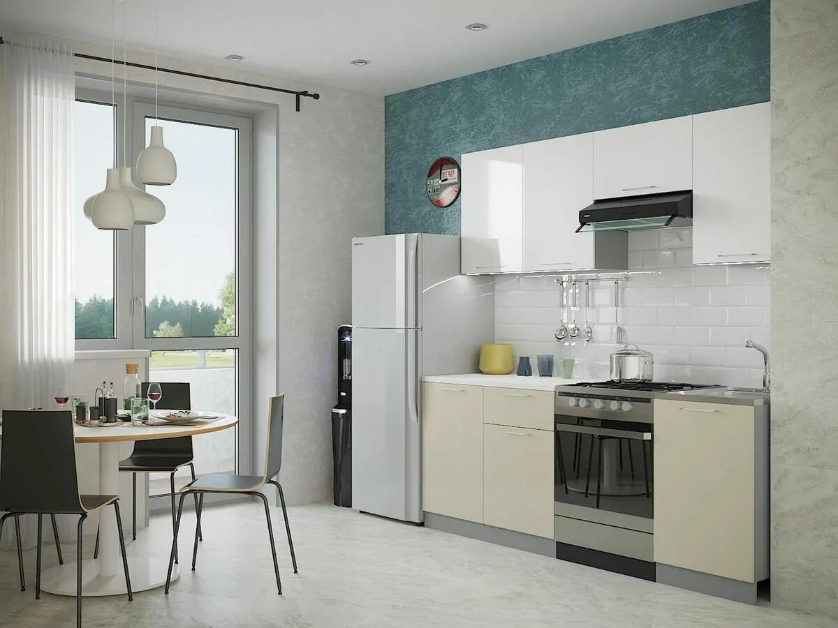 Кухня софия интерьер Купить Кухонный гарнитур "София" 2,1 м (глянец) по цене 23530 руб в Новосибирске