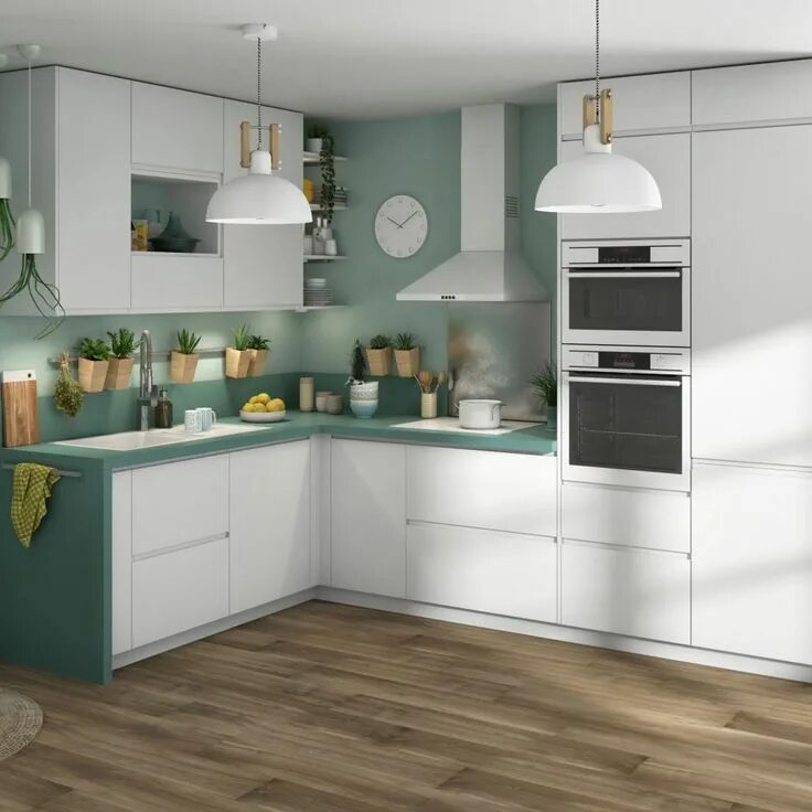 Кухня софия леруа мерлен в интерьере 7 couleurs de peinture tendance pour une cuisine irrésistible ! Meuble cuisine, 