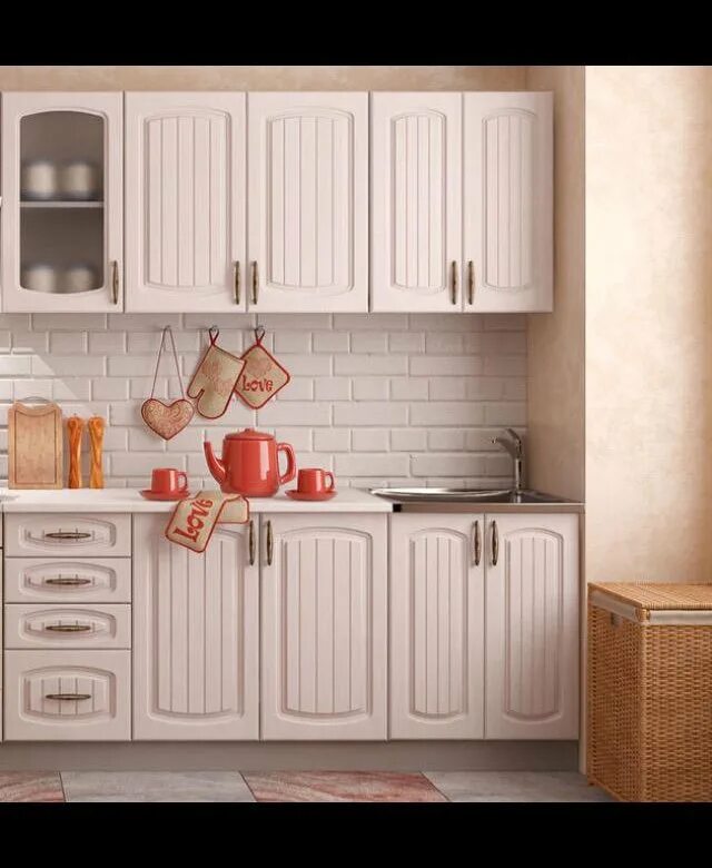 Кухня софия модульная пенза фото Яркий акцент: кухня София с яркими красными яблоками Природная галерея Фотогалер