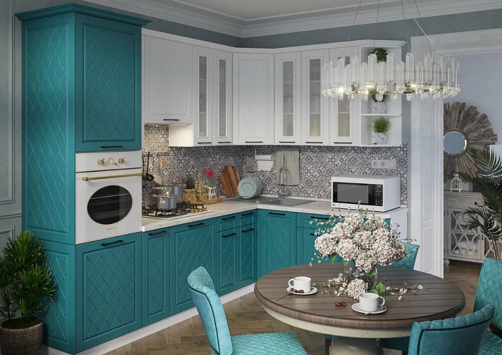 Кухня софия модульная пенза фото Кухня модульная Барселона купить в Краснодаре Мебель 2x2