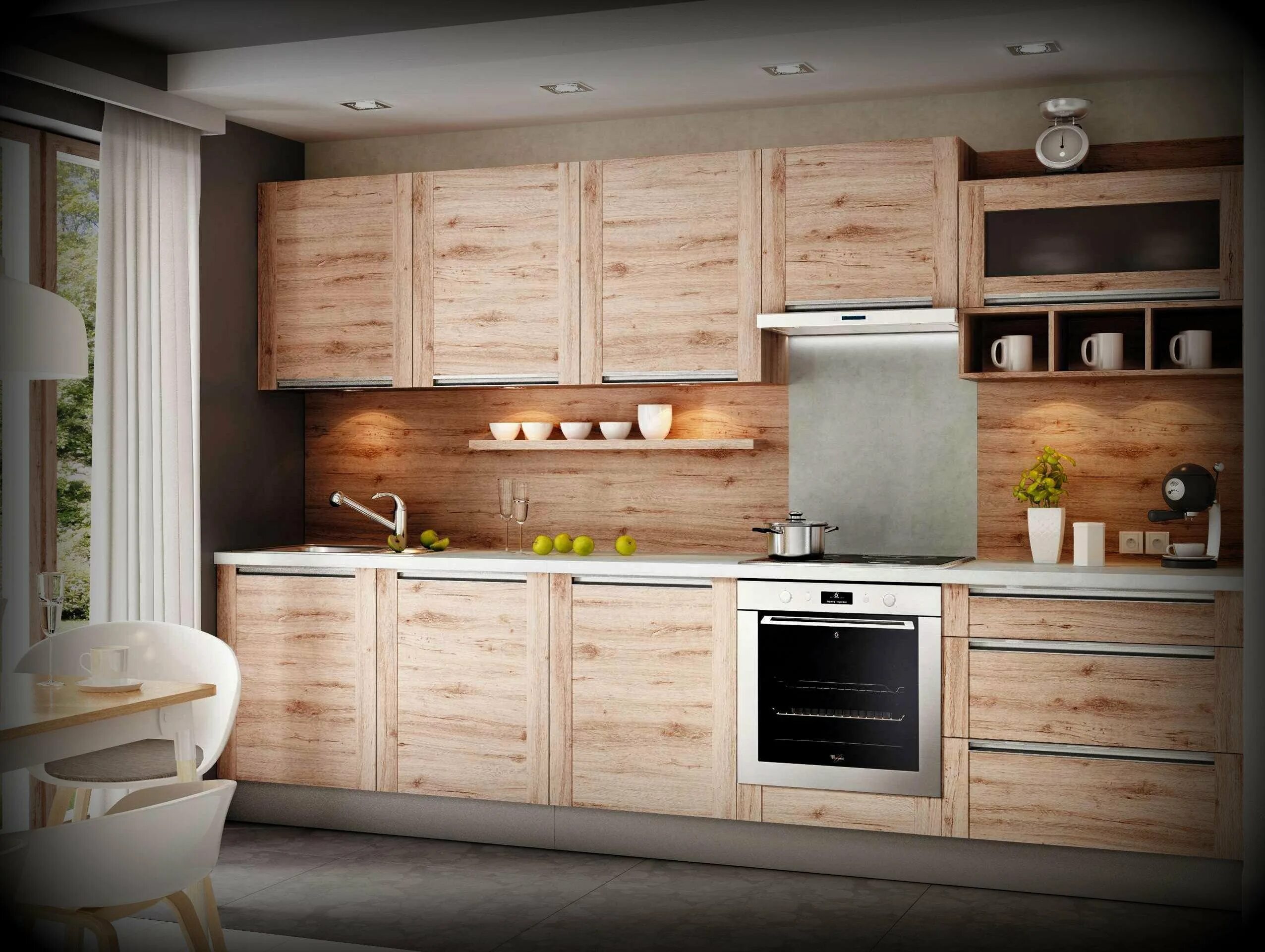 Кухня сосна фото Кухни дуб золотой: найдено 90 изображений