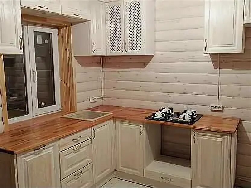 Кухня сосна фото сосна - Купить кухню, кухонный гарнитур в Динской Недорогая мебель для кухни Ави