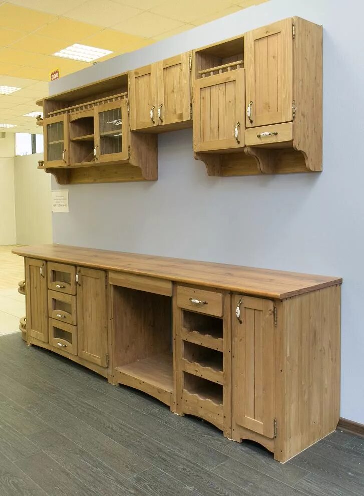 Кухня сосна фото Деревянные Кухни Из Сосны Купить - Фотографии