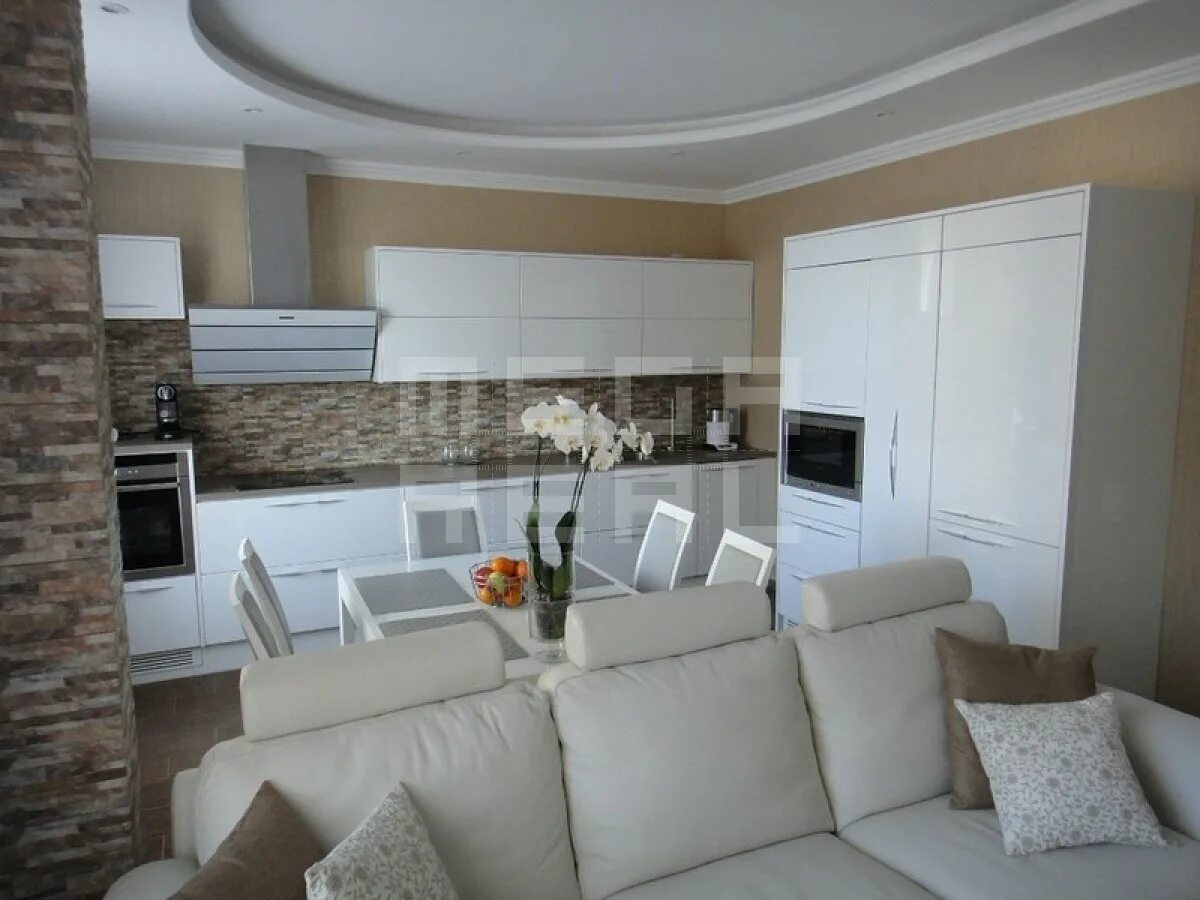 Кухня совмещенная залом фото Залы совмещенные с кухней