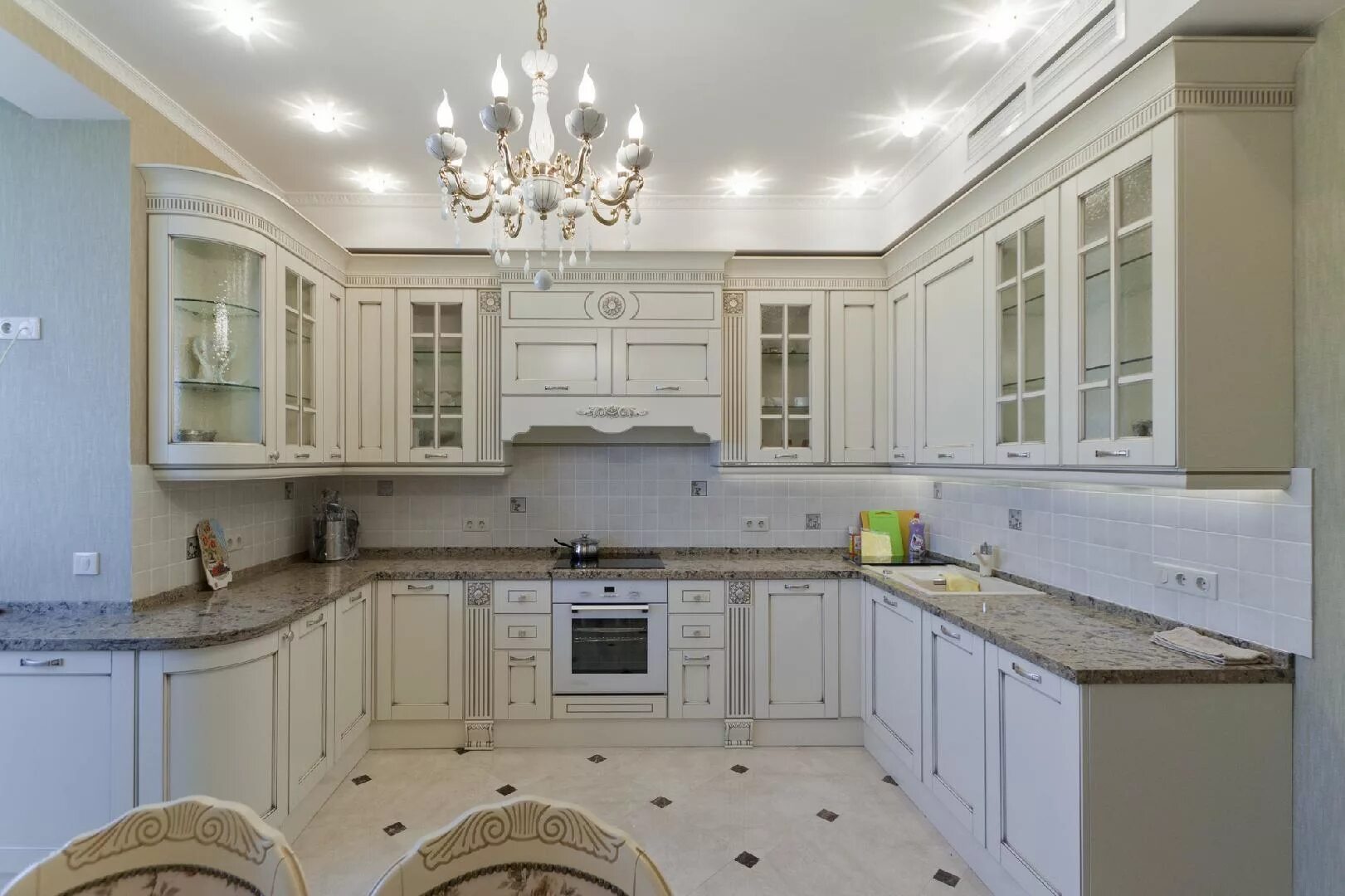 Кухня современная классика фото угловая Фотографии работы: Современная классика