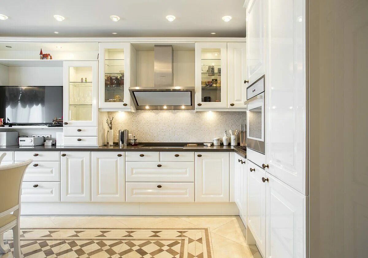 Кухня современная классика фото угловая Кухня Эрик за 216 520 руб. Купить надежную мебель по индивидуальным размерам