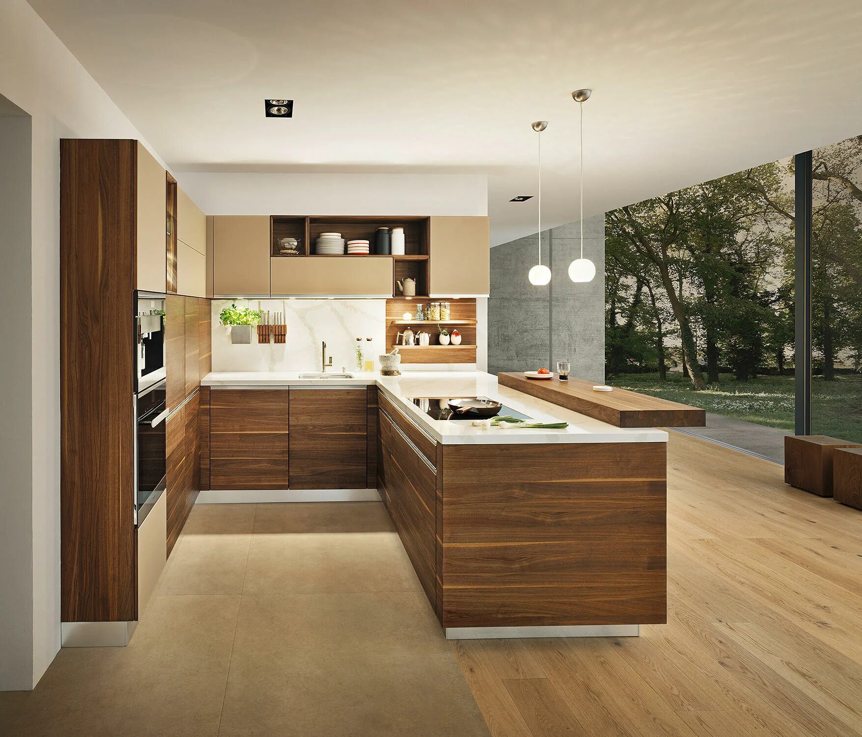 Кухня современный дизайн дерево linee kitchen - High quality designer products Architonic