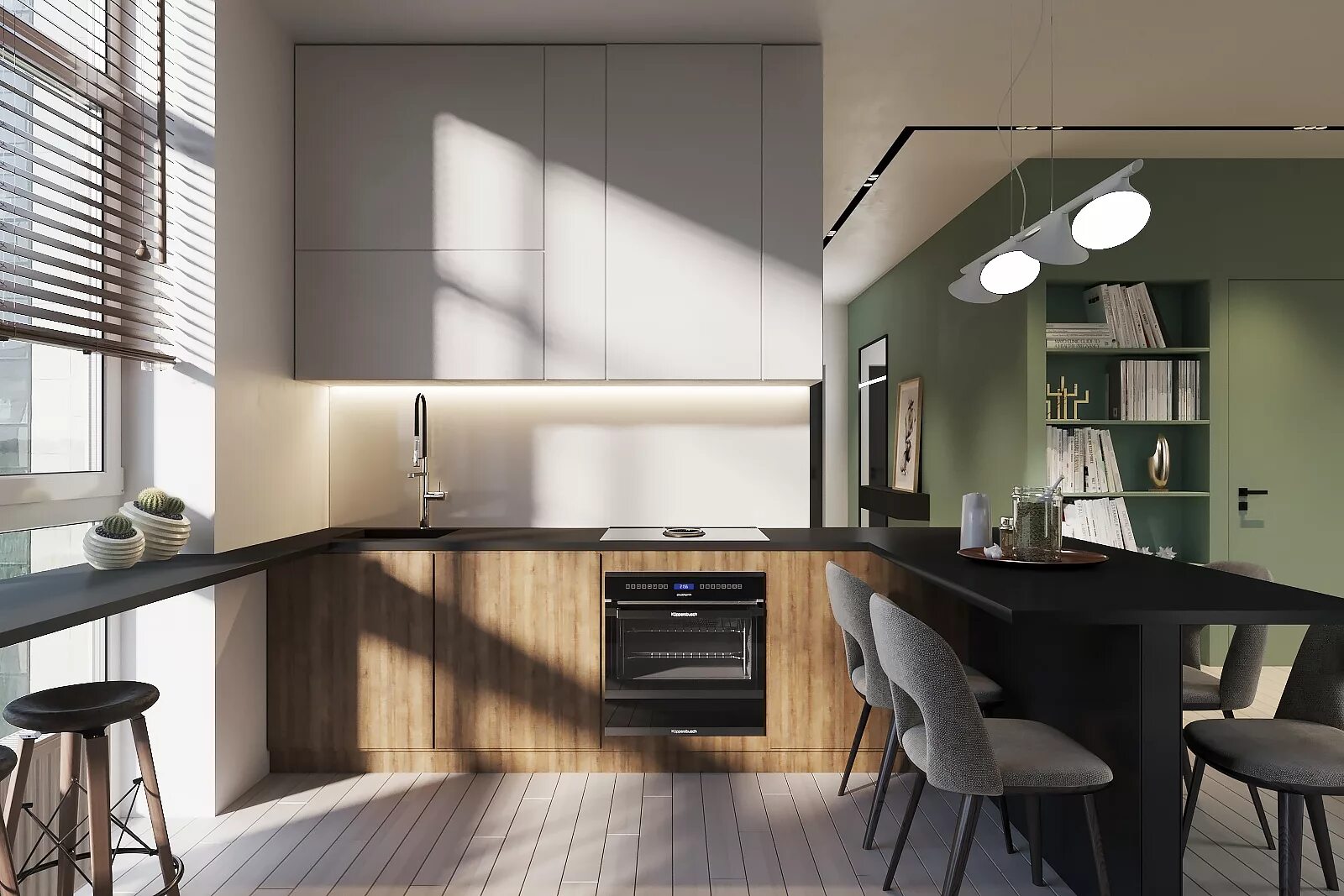 Кухня спальная фото For you & me :: Behance