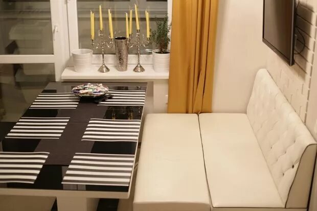 Кухня спальным местом дизайн Дизайн кухни со спальным местом и обеденной зоной на 13 кв. м (13 фото)