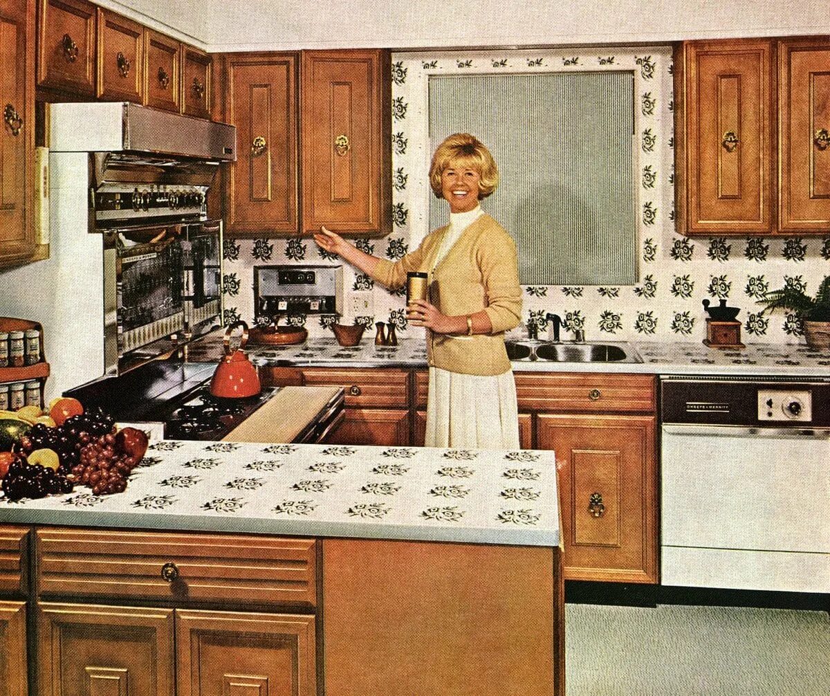 Кухня ссср фото 20 vintage 1960s kitchen tile design ideas & popular retro mosaic tile styles - 