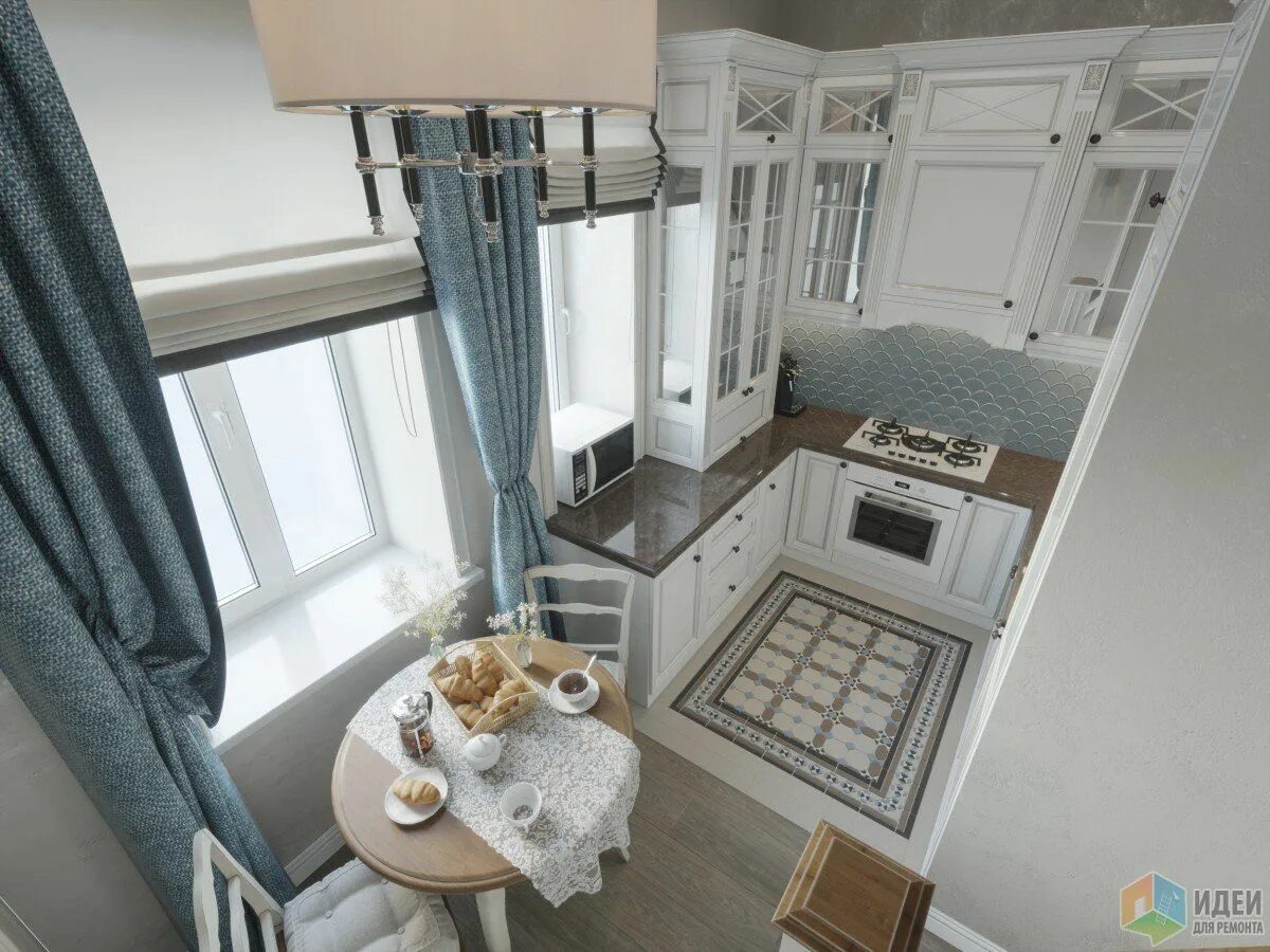 Кухня сталинка планировка Проект в старом фонде Интерьер, Проекты и Столовая